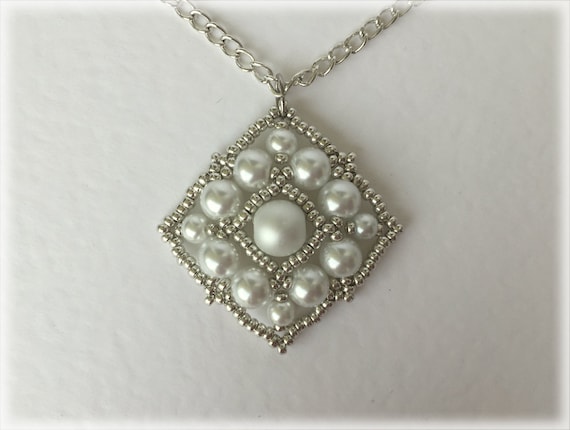 SimSquare pendant beading TUTORIAL