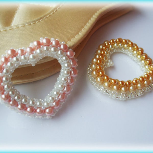 Heart motif beading TUTORIAL