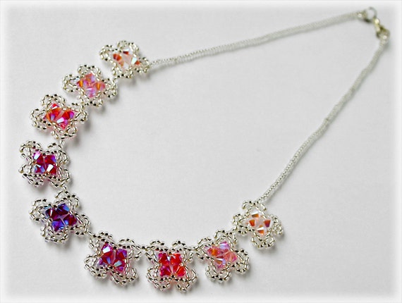 Kitti necklace beading TUTORIAL