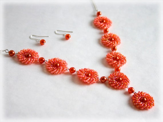 PeachRound set beading TUTORIAL