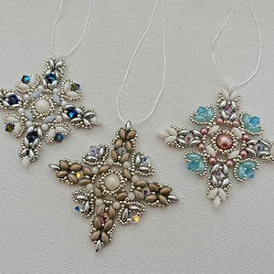 VespelStar pendant / ornament beading TUTORIAL