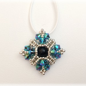 CornShine pendant beading TUTORIAL