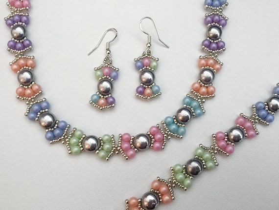 SilkCandy set beading TUTORIAL