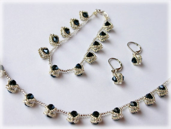 Droppy set beading TUTORIAL