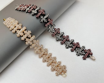 TUTORIAL per realizzare il bracciale CrossLine con perline