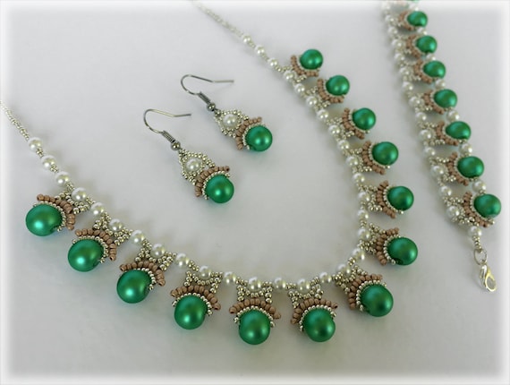 GreenyGreek set beading TUTORIAL