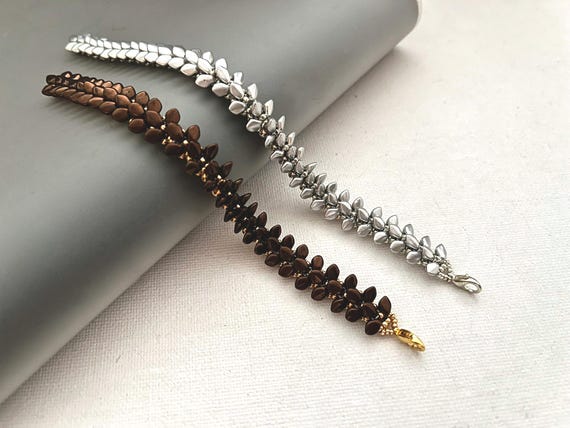 DragonSkin bracelet beading TUTORIAL