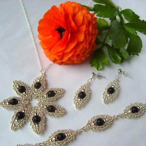 Lace Eye set beading TUTORIAL