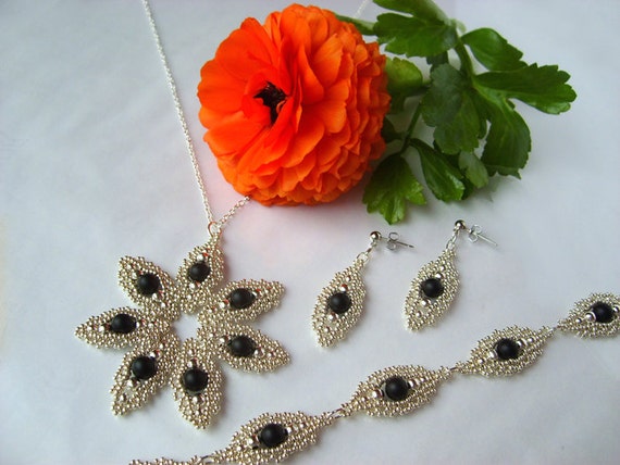 Lace Eye set beading TUTORIAL