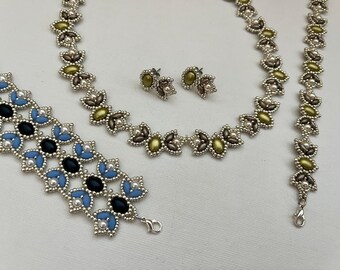SpingTulips set beading TUTORIAL