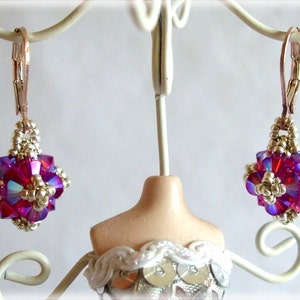 Penelope earrings / pendant beading TUTORIAL