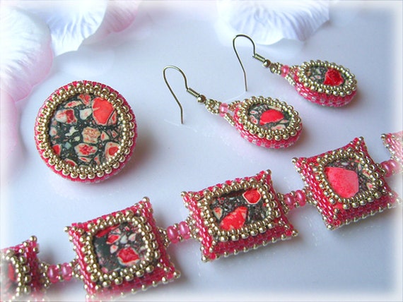 Minerale set beading TUTORIAL