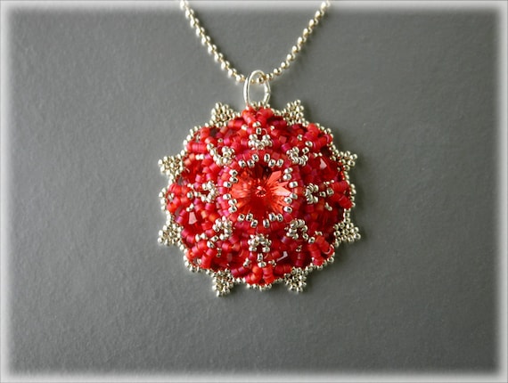 Prose pendant beading TUTORIAL