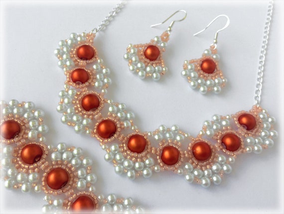 PearlWaves set beading TUTORIAL