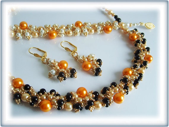 Margareta set beading TUTORIAL