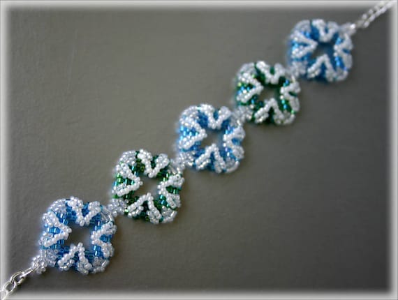 Hackly bracelet beading TUTORIAL