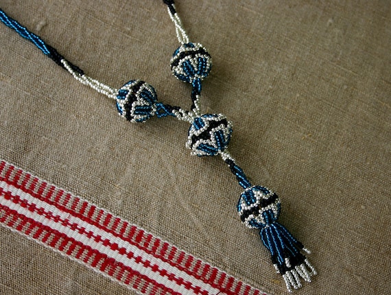 Indian necklace beading TUTORIAL