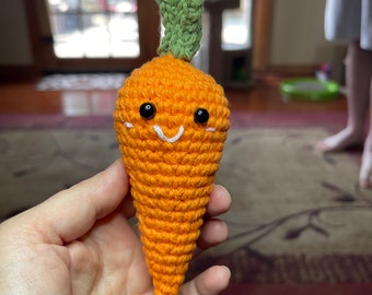 Amigurumi Play Pretend Carrot Vegetable Crochet