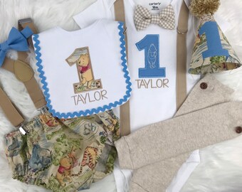winnie the pooh smash cake outfit
