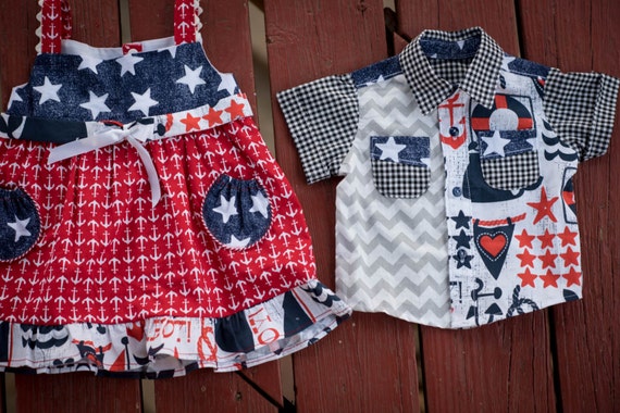 boy girl twins matching outfits