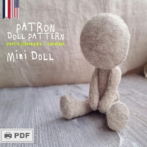 MINI POP - Poppenpatroon - Viltpoppatroon Les Chiffonnés PDF