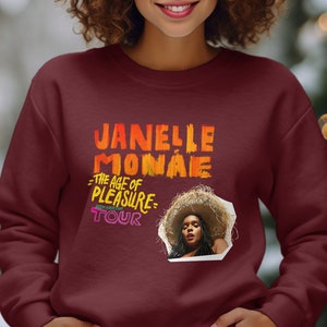 Monáe Fan Gift, Pleasure Tour 2023 Shirt,  Monáe, Monáe 2023 Concert Shirt, Pleasure Tour Sweatshirt, Music Tour Sweatshirts