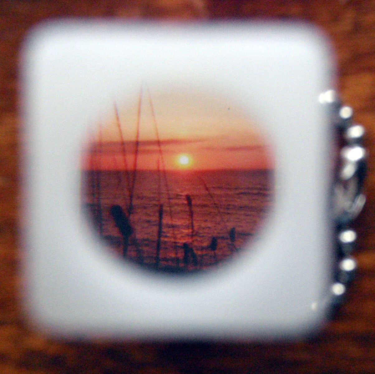 50 Save the Date. Custom Photo and Words. Viewfinder Keychain
