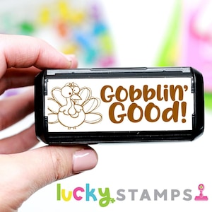 Turkey Stamp, Thanksgiving Stamp, Thanksgiving Turkey,  Self-Inking Teacher Stamp, Self Inking Stamp, Teacher Stamp, Gobblin Good