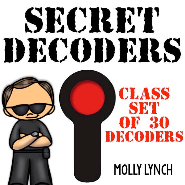 Secret Agent Decoders class Set | Etsy