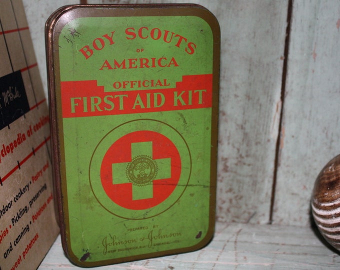 Boy Scout First Aid Kit Etsy