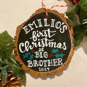 Personalized Big Sister/Brother Ornament