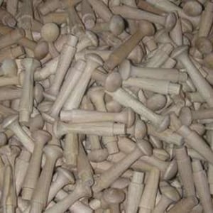 Lot of 100~2 1/2" Wooden SHAKER PEGS Standard Style Unfinished Birch