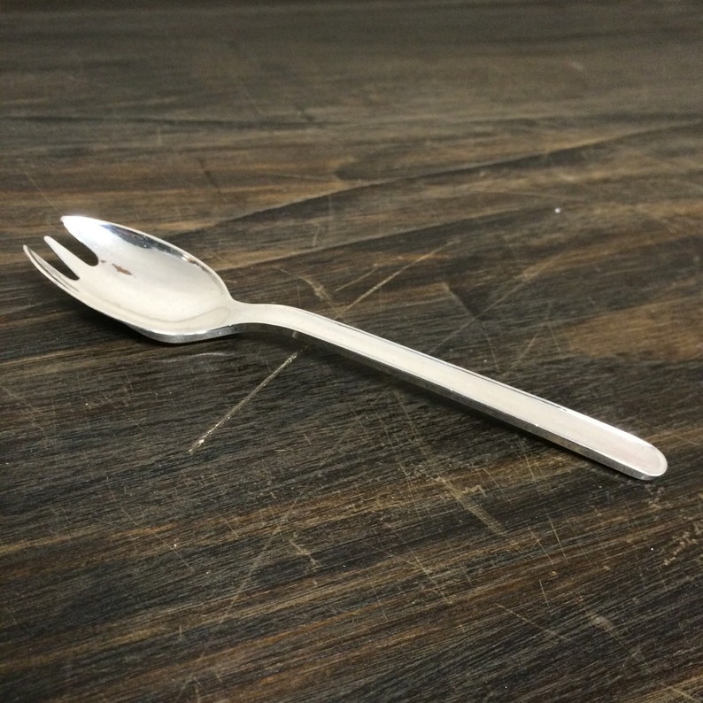 Solid sterling silver SPORK image 1