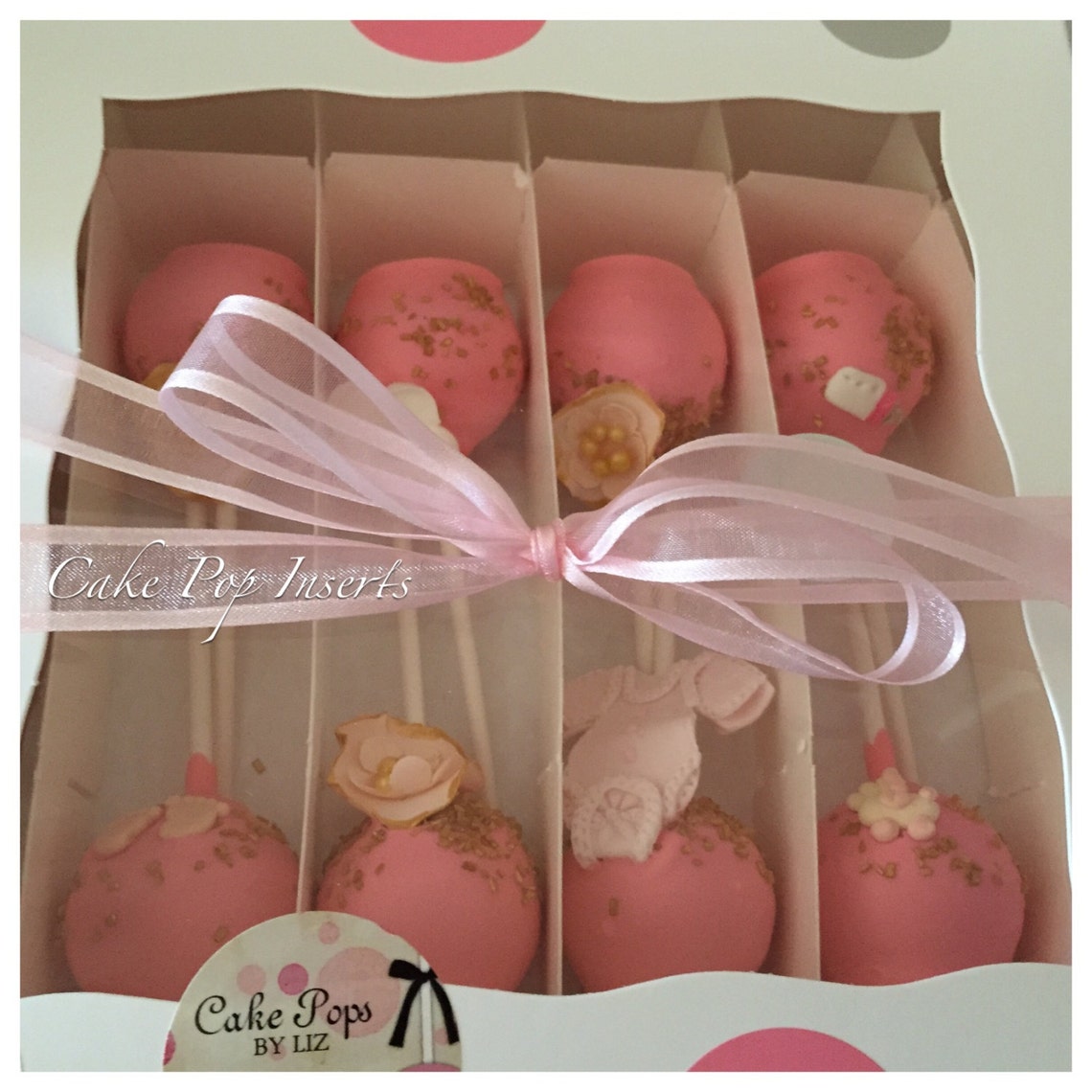 Cake Pop Packaging Inserts FDA food safe 12 inserts holds 48 Etsy