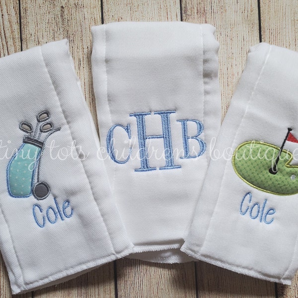 Petit Bebe Knits Boys Blue Stripe Knit Bubble - Golf Bag main image 0