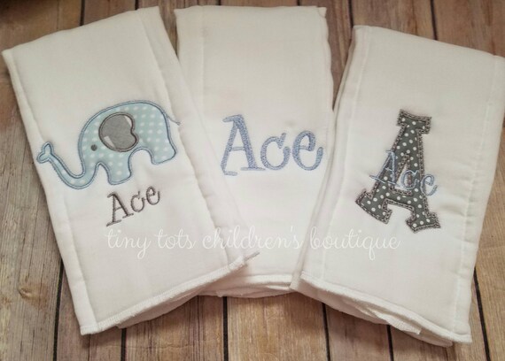 custom burp cloths