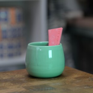 Pottery rib tool for mug making. The Curvy Rib. image 7