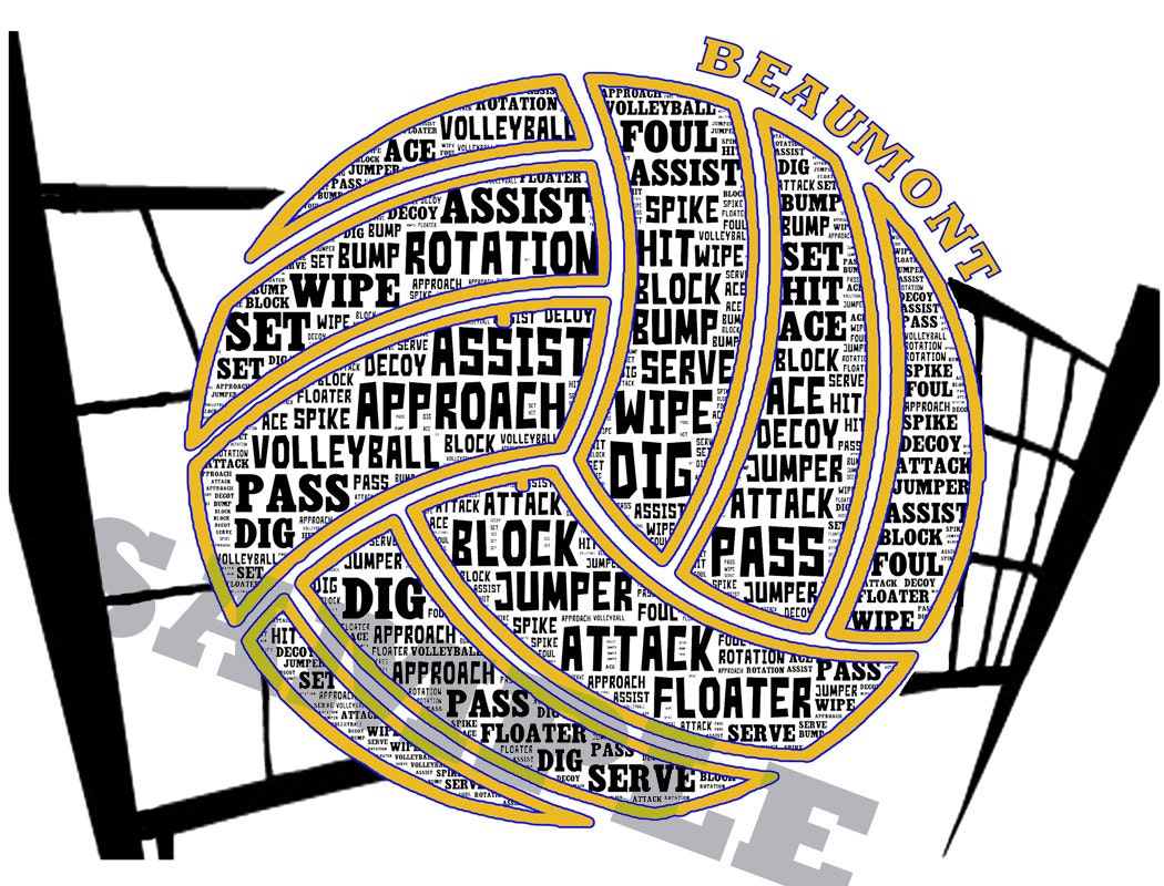 Concrete Poems About Volleyball