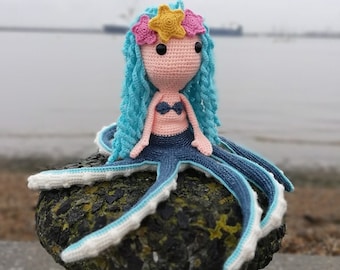 Pearl the Sea Witch/ Mermaid Amigurumi/ Crochet PDF Pattern