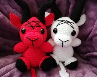 baphomet plush doll