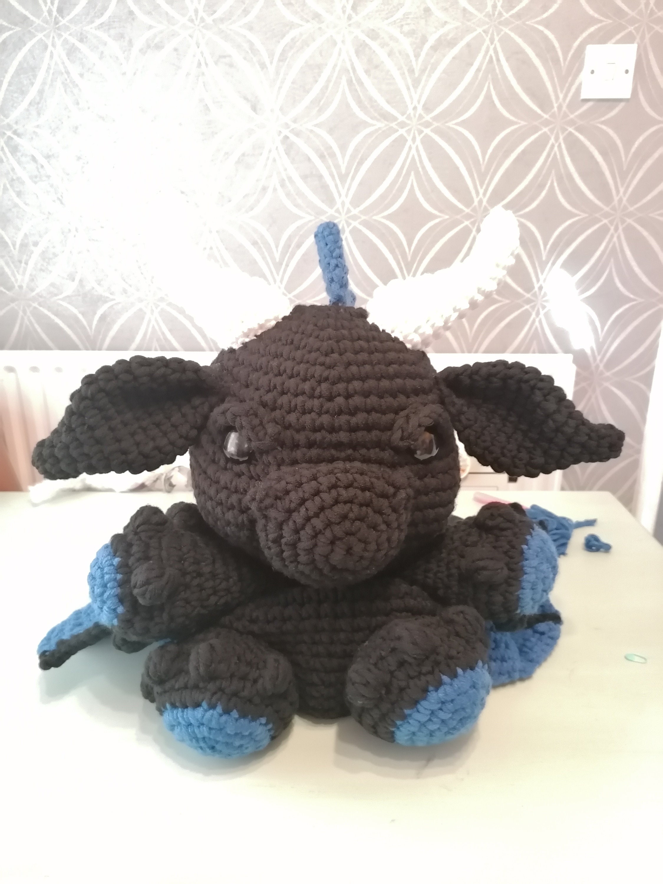 Crochet Amigurumi Dragon Bag/backpack PDF Pattern Etsy