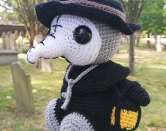 Plague Doctor Crochet PDF Pattern