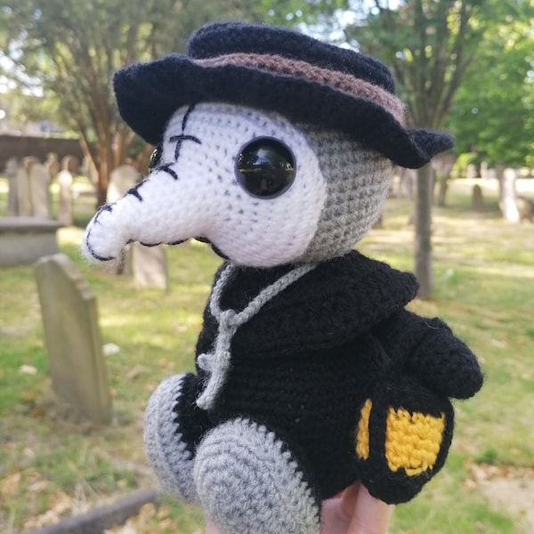 Plague Doctor Crochet PDF Pattern