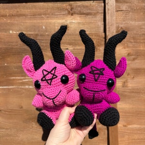 Baphomet Amigurumi/Kawaii inspiriertes PDF Häkelmuster