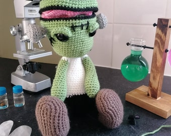 Frankenstein Crochet PDF Pattern