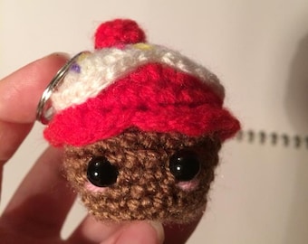 Cupcake Keyring Pattern