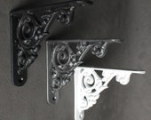 5 x 4 Inch Art Nouveau Cast Iron Shelf Bracket