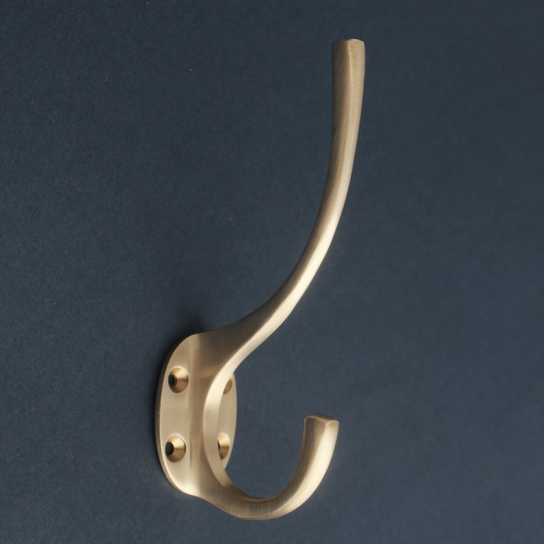 Classic Brass Hat & Coat Hook Etsy UK