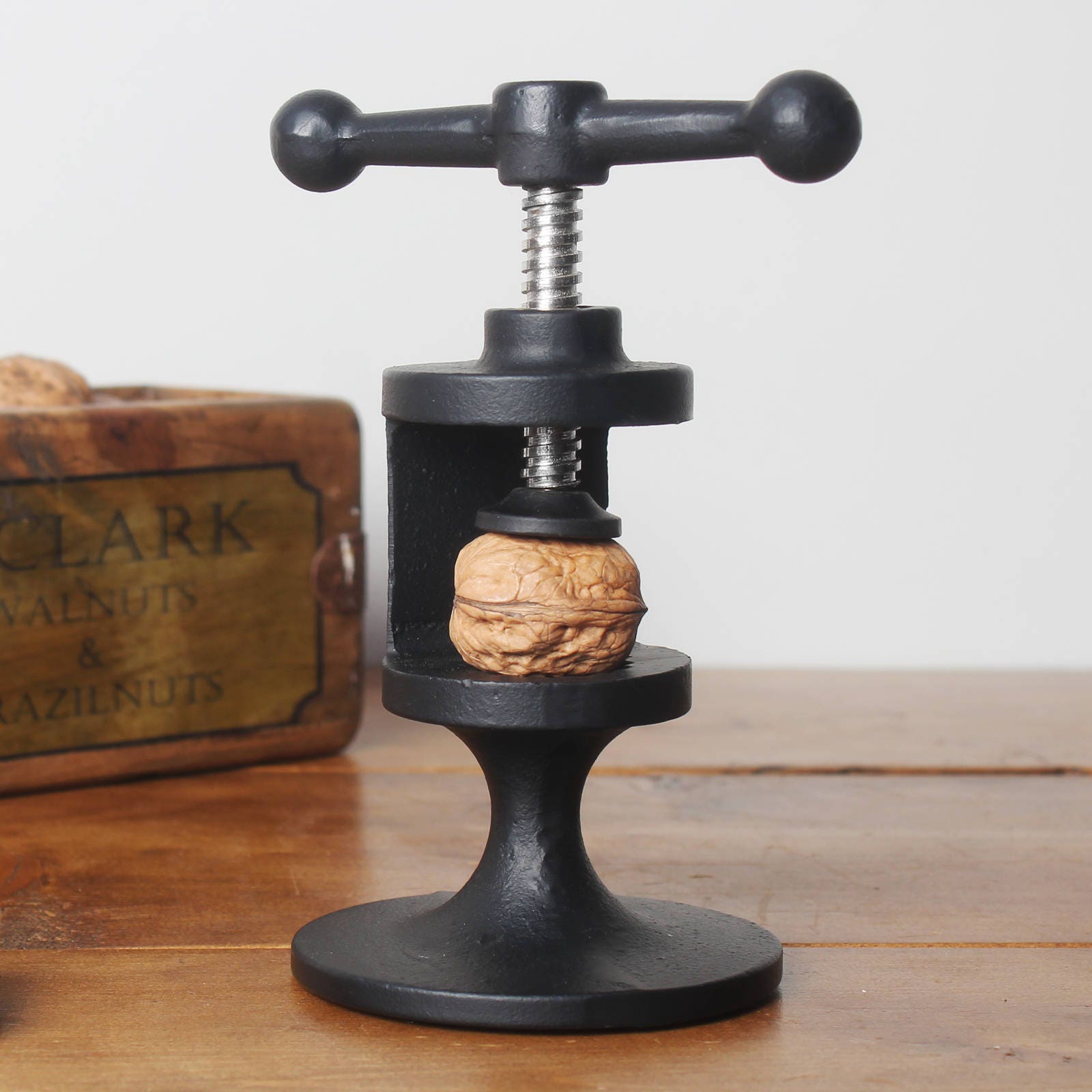 Cast Iron Nutcracker Solid Made Traditional Vintage Antique Etsy UK