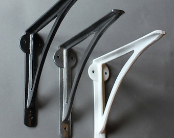 Gusseiserne Regalhalterung - 8 Zoll Ironbride, strapazierfähig, Industriell